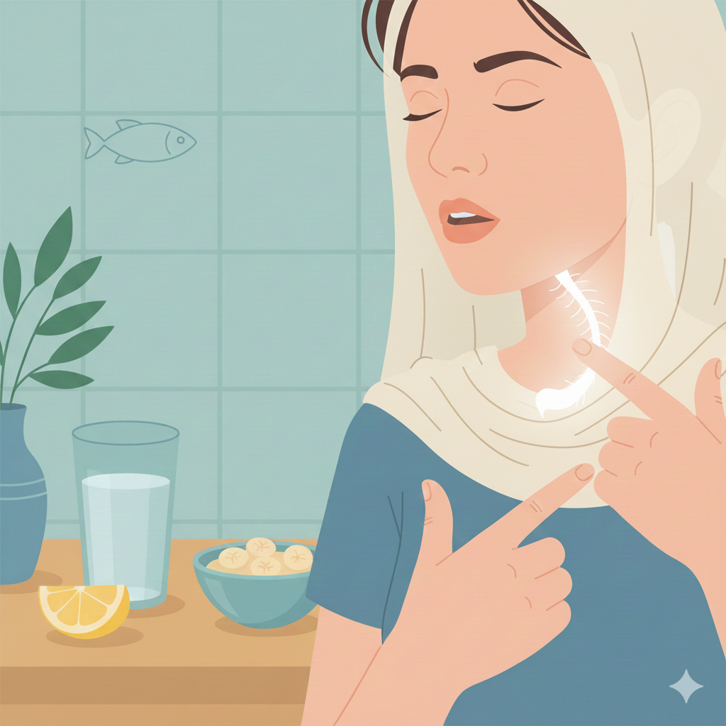 مچھلی کا کانٹا حلق میں پھنس جائے تو کیا کریں؟