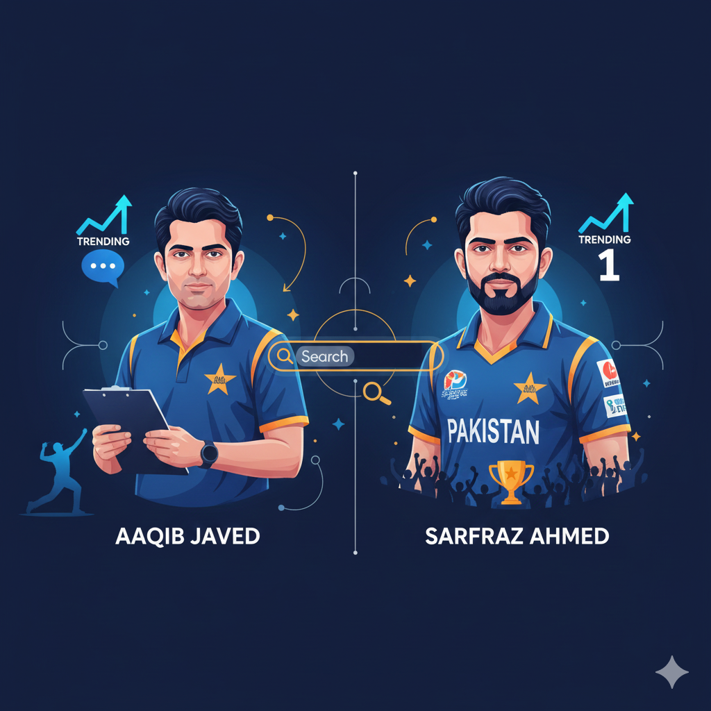 عاقب جاوید اور سرفراز احمد گوگل پر ٹرینڈ کیوں کر رہے ہیں؟