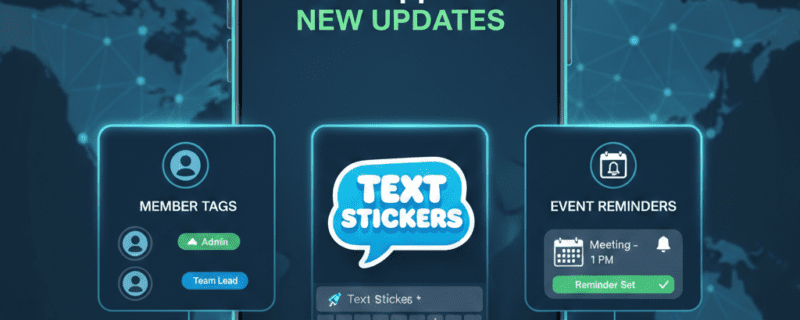 WhatsApp کی نئی اپڈیٹس 2026: گروپ