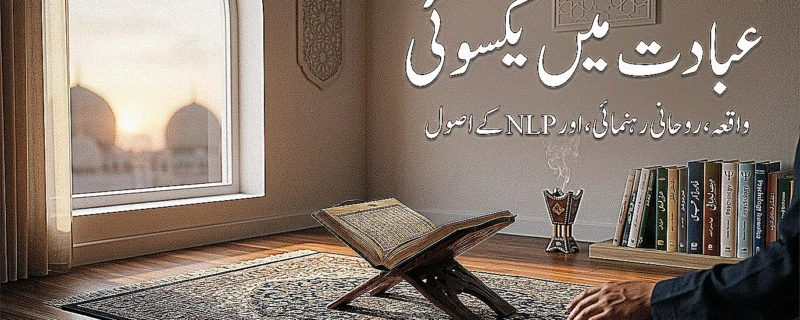 عبادت میں یکسوئی کیسے پیدا کریں؟