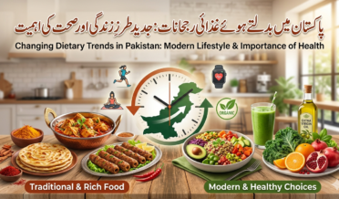 پاکستان میں بدلتے ہوئے غذائی رجحانات