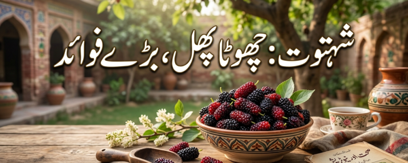 شہتوت چھوٹا پھل بڑے فوائد