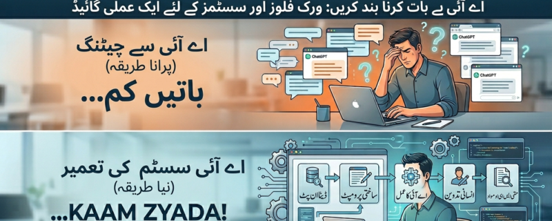 AI سے صرف باتیں مت کریں، اسے اپنے کام کا حصہ بنائیں