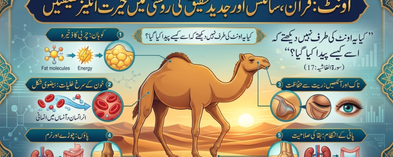 اونٹ: قرآن، سائنس اور جدید تحقیق کی روشنی میں حیرت انگیز حقیقتیں