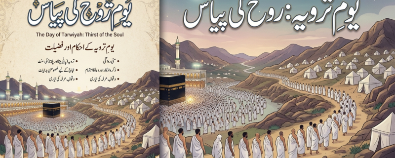 یومِ ترویہ: روح کی پیاس