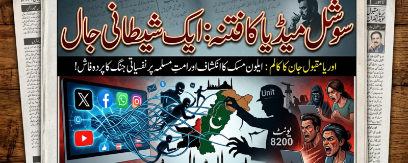 سوشل میڈیا کا فتنہ: ایک شیطانی جال