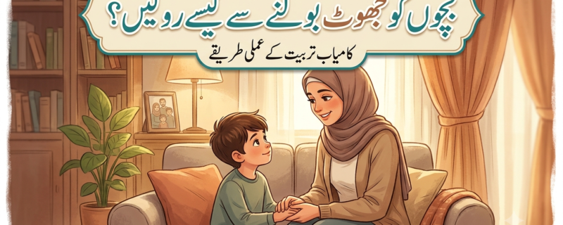 بچوں کو جھوٹ سے بچانے کے لیے اسلامی تربیت