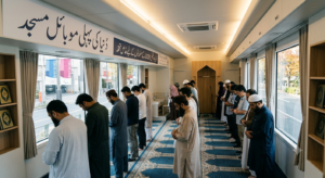 World first mobile mosque