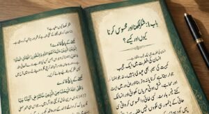 Chap 1 shukr likhna or mehsos krna