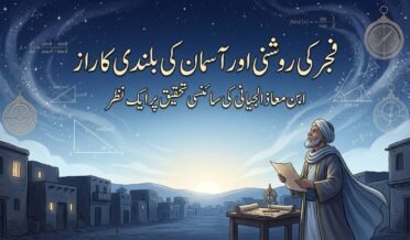 فجر سے پہلے آسمان کی روشنی