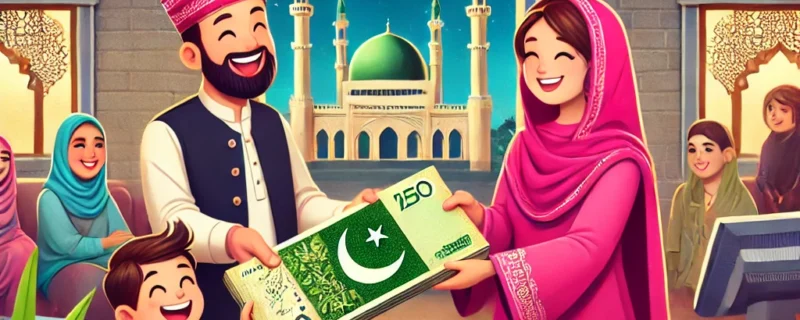 عید الفطر پہ کرنسی نوٹ 