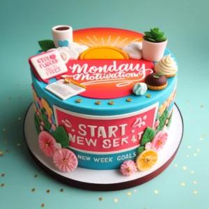 monday motivation cake