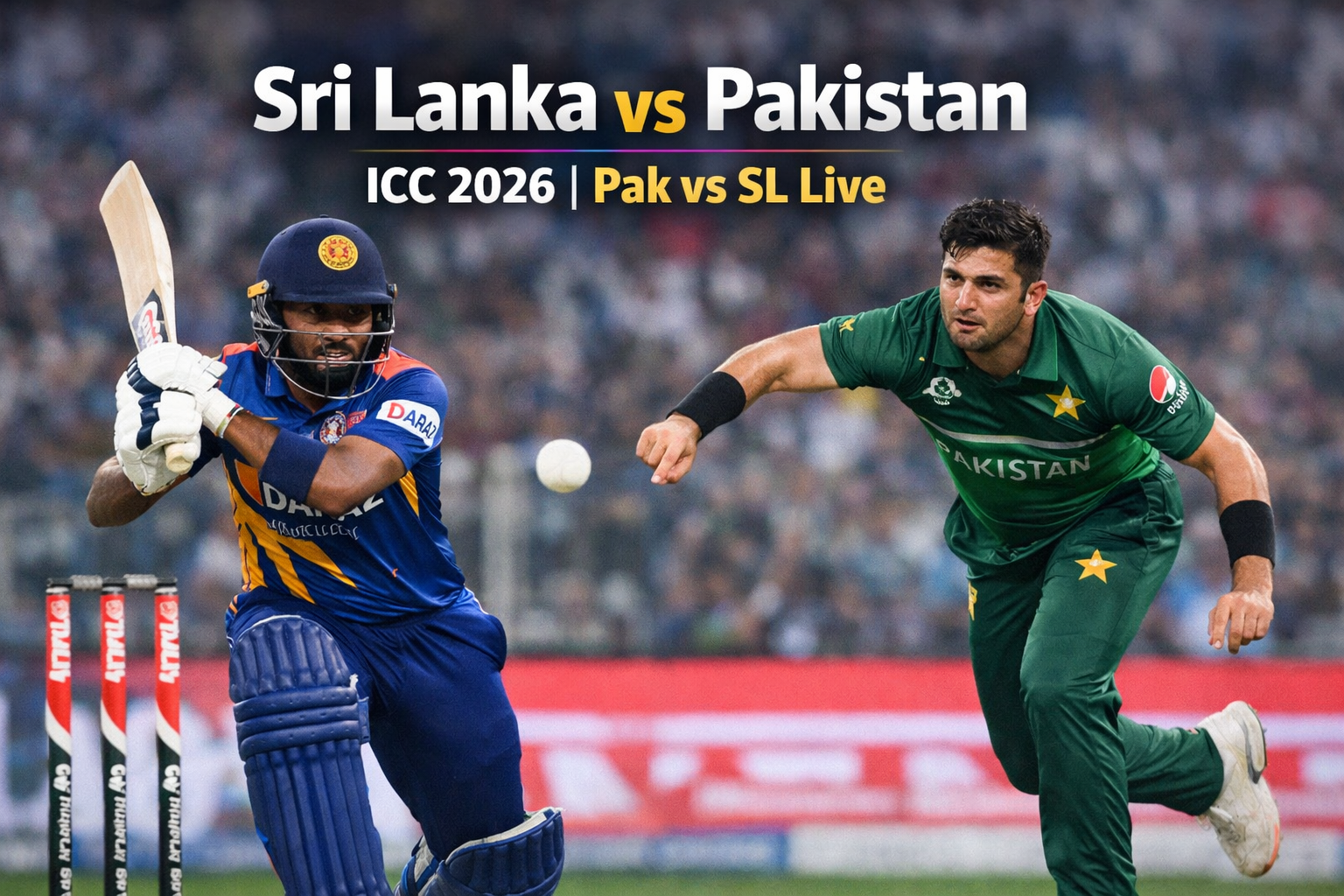 Pak vs SL Live