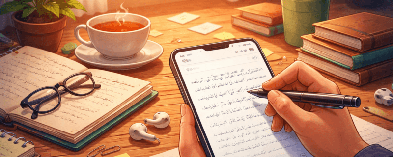 موبائل سے لکھنا سیکھیں – 2