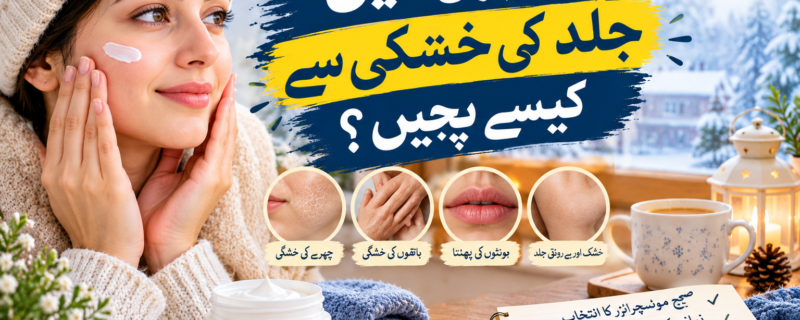 سردیوں میں خشک جلد کی حفاظت اور موئسچرائزر لگانے کے طریقے