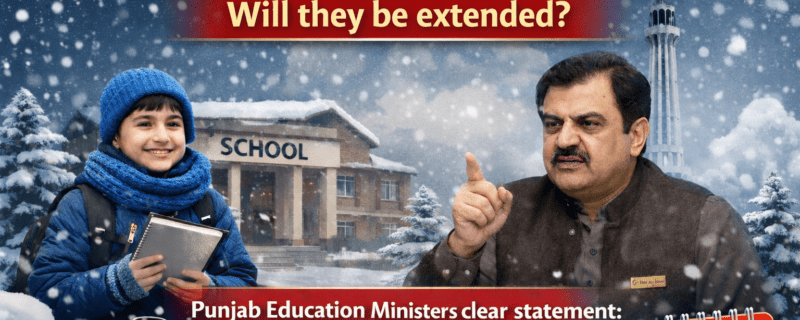 اصل مسئلہ: کیا Punjab Winter Vacations آگے بھی بڑھائی جائیں گی؟