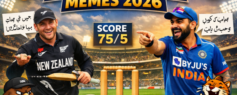 New Zealand vs India کے میمز